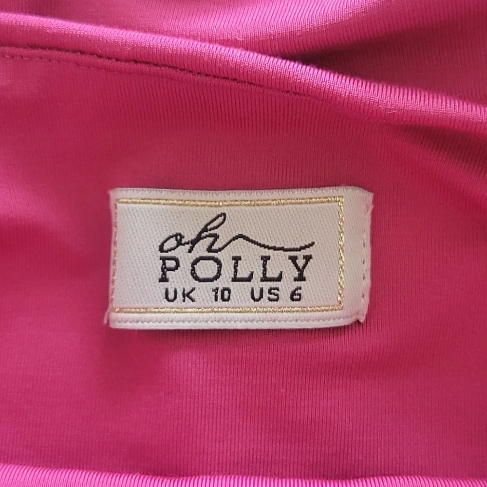 Oh Polly Pink Crop Tank - Picture 4 of 5